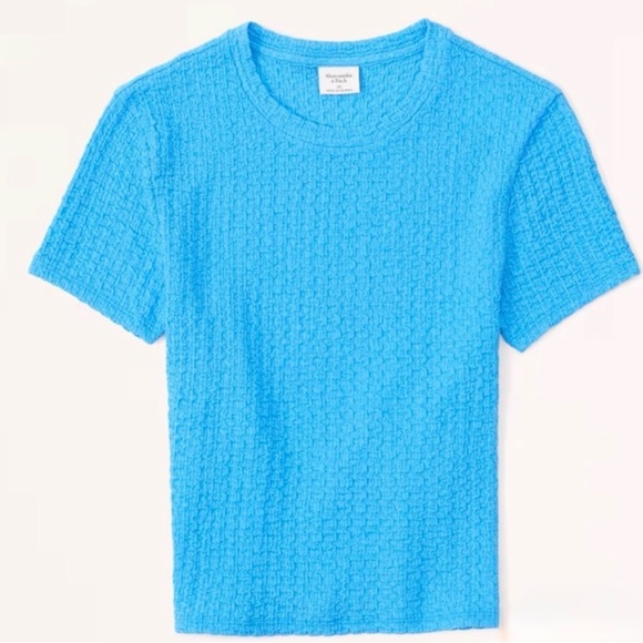 Abercrombie & Fitch Tops - Abercrombie Textured Baby Tee
